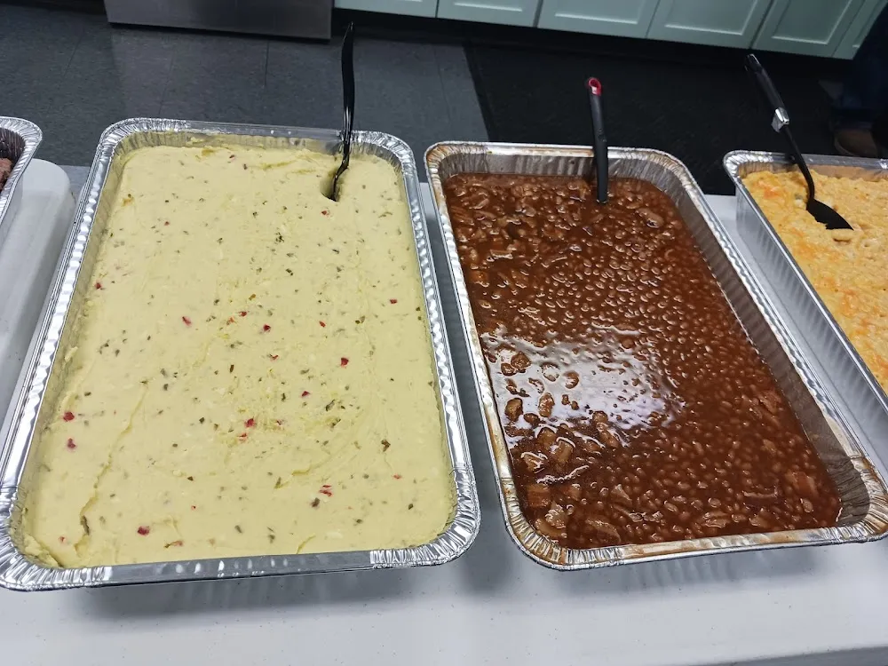Potato Salad AMD Baked Beans